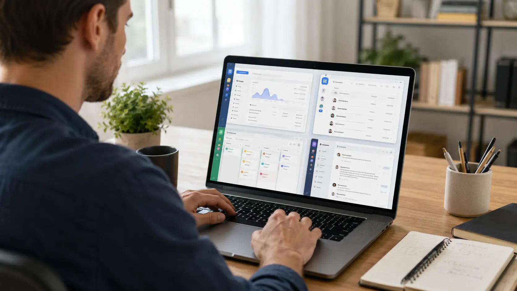 Freelancer managing multiple software tools — accounting CRM project management stack 2026 Freelancer managing multiple software tools — accounting CRM project management stack 2026