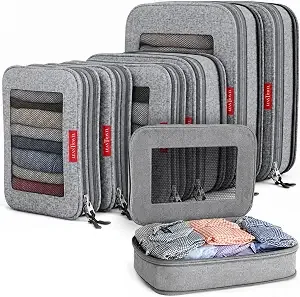 Lean Travel Compression Cubes