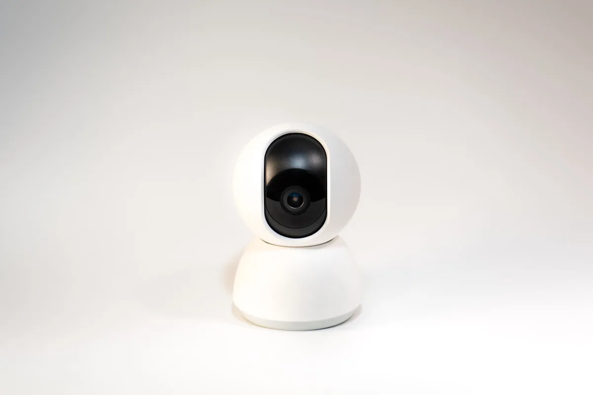 Smart home security camera mounted indoors — best smart home security cameras doorbells and locks 2026