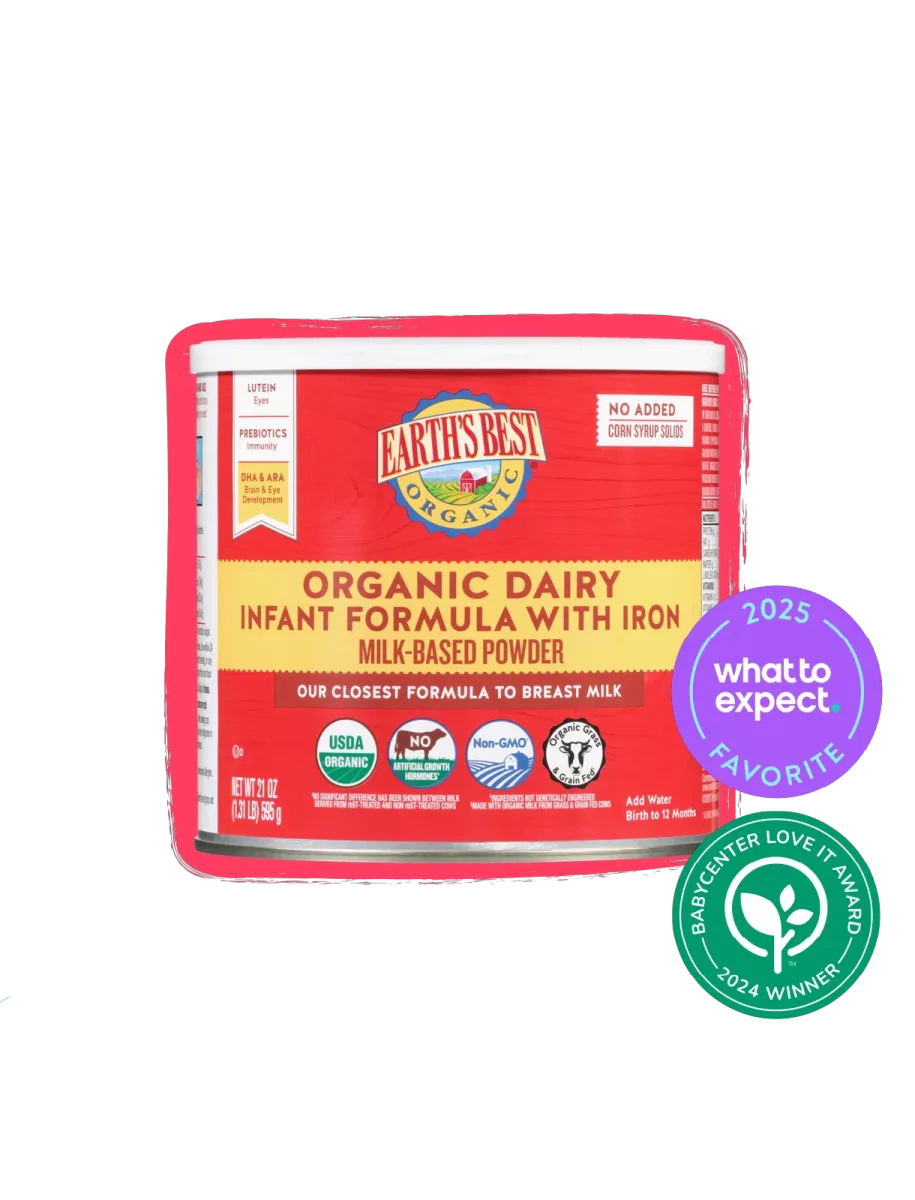 Earth's Best Organic Dairy Infant Formula