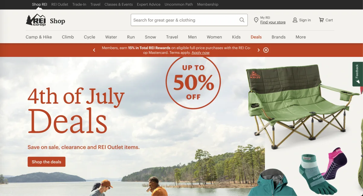Rei Website