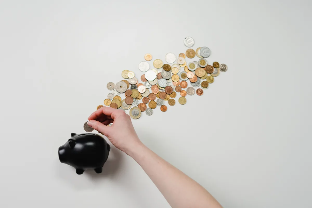 Hands counting cash representing cash-back rewards from business credit cards