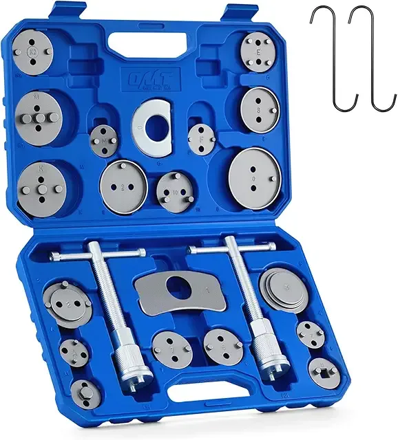 Brake piston wind-back tool