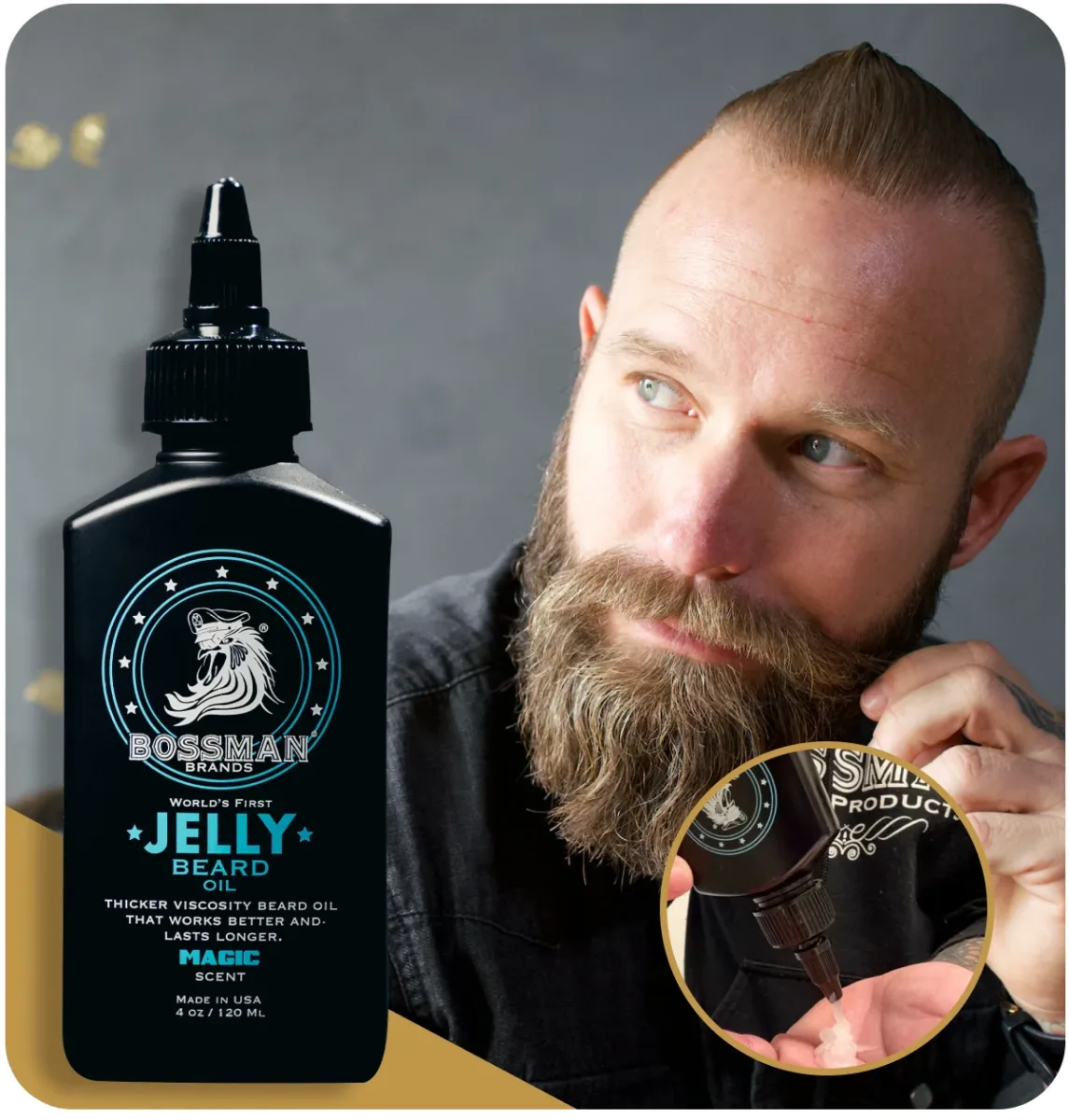 Bossman Jelly Beard Oil