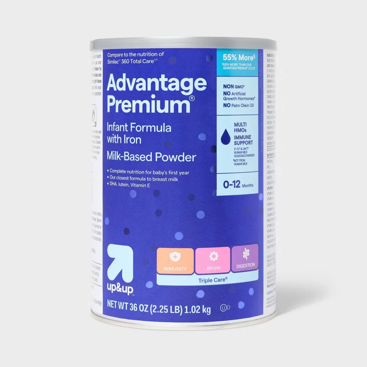 Up & Up Advantage Premium Infant Formula