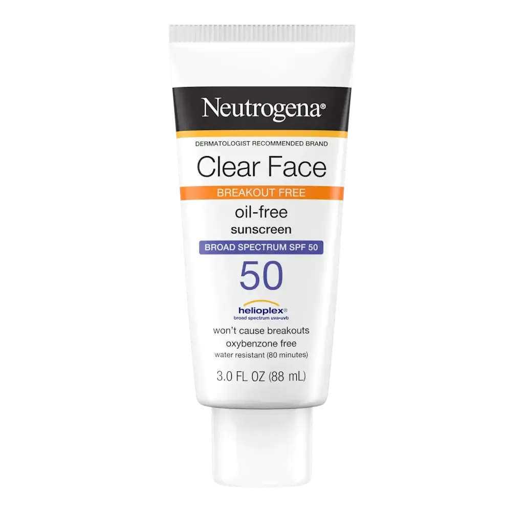 Neutrogena Clear Face Sunscreen Lotion SPF 50